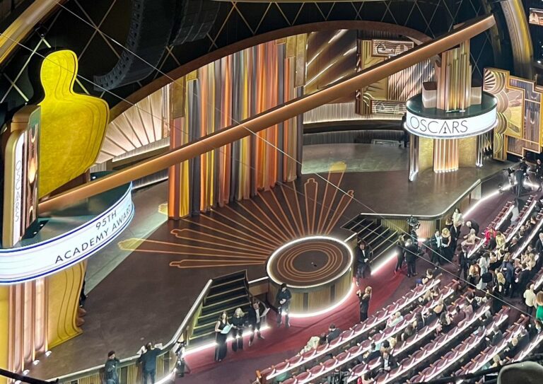 Oscar ödül törenine ev sahipliği yapan Dolby Theatre'ın dış görünümü