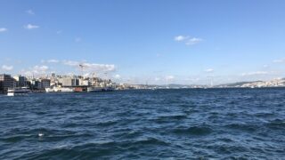 İstanbul Boğazı ve şehir manzarası